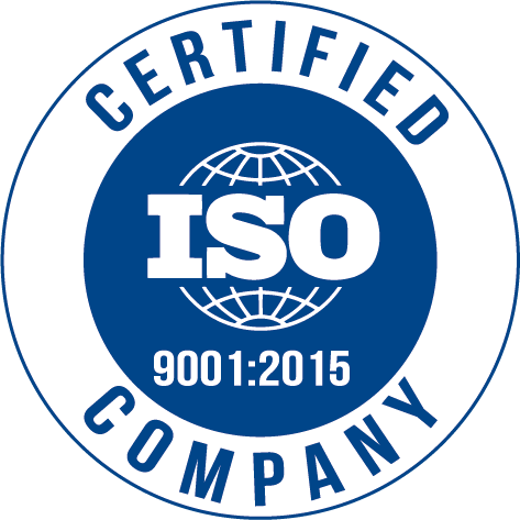 Sello de certificación ISO 9001:2015