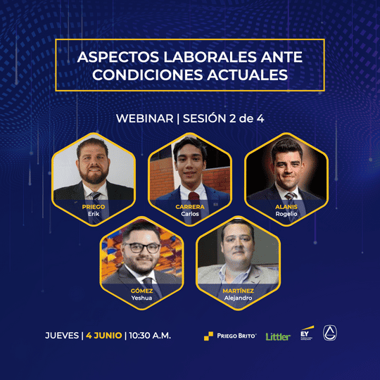 Webinar Sesión 2 - Aspectos Laborales Ante Condiciones Actuales