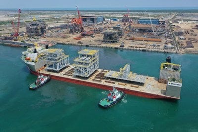 McDermott anuncia el segundo envío de módulos para FPSO de AMOCA