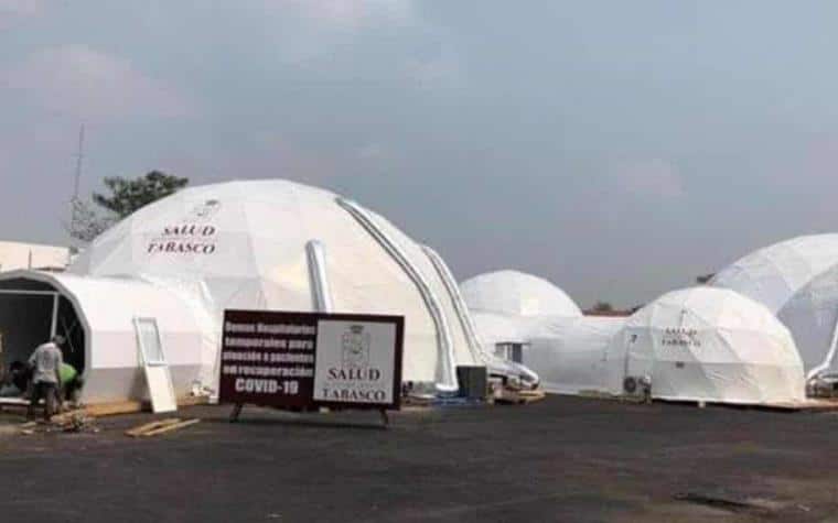 CASI LISTAS BURBUJAS DEL HOSPITAL JUAN GRAHAM PARA PACIENTES DE COVID-19 EN PRE-ALTA